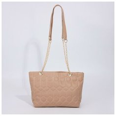 Сумка шоппер , бежевый