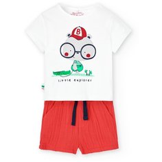 Комплект одежды Boboli, размер 50, белый, красный