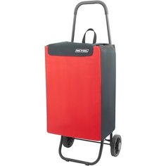 Сумка-тележка Исток Попутчица СТП13, 45 л, 36х95х27 см, красный, черный Istok