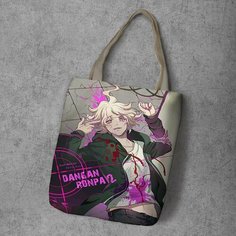 Сумка шоппер Anime Dakimakura, фактура рельефная, мультиколор