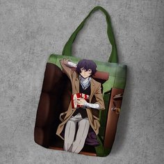 Сумка шоппер Anime Dakimakura, фактура рельефная, мультиколор