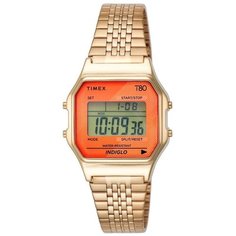 Наручные часы TIMEX T80 TW2V19500, оранжевый, желтый