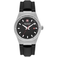 Наручные часы Swiss Military Hanowa Land, черный, серебряный