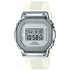 Наручные часы CASIO G-Shock GM-S5600SK-7, белый, серебряный