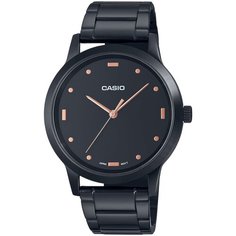 Наручные часы CASIO Collection MTP-2022VB-1C, черный, серебряный