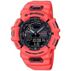 Наручные часы CASIO G-Shock GBA-900-4A, оранжевый, красный