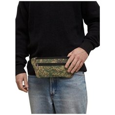 Сумка поясная , зеленый