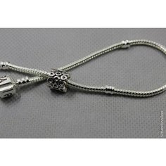 Шарм Handinsilver ( Посеребриручку ) Подвеска-шарм "Втулка-кольцо", серебристый