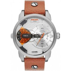Наручные часы DIESEL Six, серебряный, коричневый