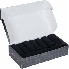 Носки NosMag, 10 пар, размер 29, черный