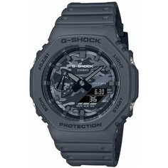 Наручные часы CASIO G-Shock GA-2100CA-8AER, серый, черный