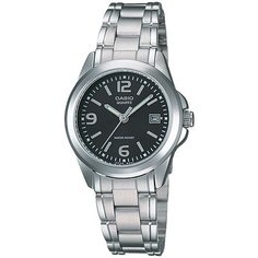 Наручные часы CASIO Collection LTP-1215A-1A, серебряный, черный
