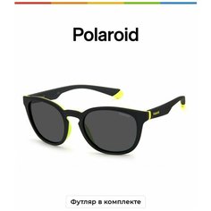 Солнцезащитные очки Polaroid Polaroid PLD 2127/S 71C M9 PLD 2127/S 71C M9, черный