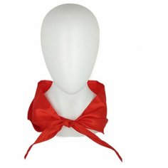 Пионерский галстук сатин "Пионер", 30 х 100 см, цвет красный