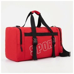 Сумка спортивная Сима-ленд50 см, красный, мультиколор