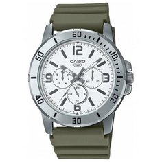 Наручные часы CASIO Collection, серебряный, бежевый