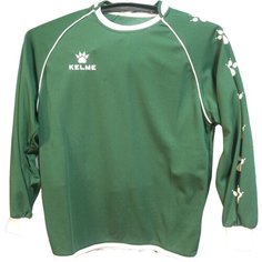 Форма спортивная Kelme, размер 12 лет, белый, зеленый