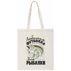 Сумка шоппер CoolPodarok, бежевый