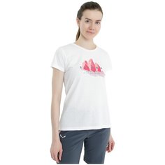 Футболка Salewa, размер XXS/38, белый