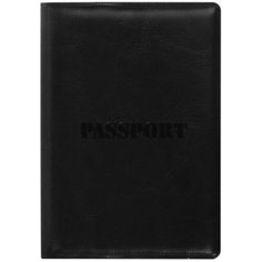 Обложка для паспорта STAFF 237599, черный