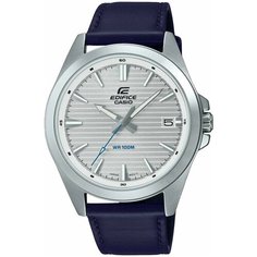 Наручные часы CASIO Edifice EFV-140L-7A, синий, серебряный