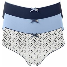 Трусы Pretty Polly, 3 шт., размер M, синий