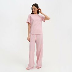 Пижама Kaftan, размер 50, розовый