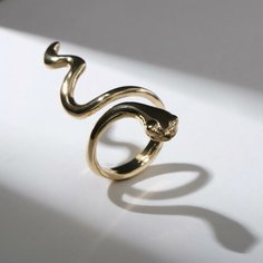 Кольцо Queen Fair, безразмерное, золотой, серебряный