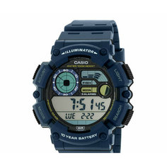 Наручные часы CASIO Collection Men WS-1500H-2A, синий, черный