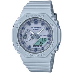 Наручные часы CASIO G-Shock GMA-S2100BA-2A2, голубой, синий