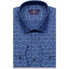 Рубашка POGGINO, размер (50)L, синий