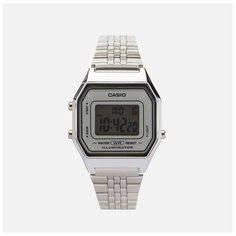 Наручные часы CASIO Vintage LA680WEA-7, серый, серебряный