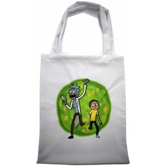 Сумка шоппер Мега Принт, фактура гладкая, мультиколор