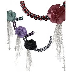 Ожерелье в готическом стиле (фиолетовое) (10532) Widmann