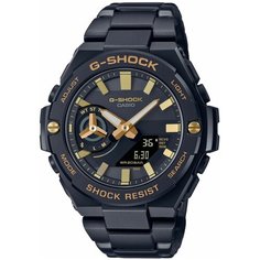 Наручные часы CASIO G-Shock GST-B500BD-1A9, черный, золотой