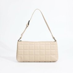 Сумка багет , бежевый