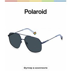 Солнцезащитные очки Polaroid, синий