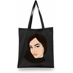 Сумка шоппер Каждому Своё, черный
