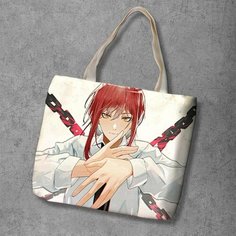 Сумка шоппер Anime Dakimakura, фактура рельефная, мультиколор