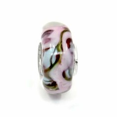 Шарм Handinsilver ( Посеребриручку ) Подвеска-шарм из муранского стекла Lampwork разноцветный (1шт), муранское стекло, мультиколор