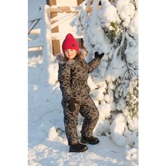 Комбинезон ARTEL размер 110, серый, черный Артель