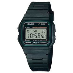 Наручные часы CASIO Collection F-91W-3H, серый, черный