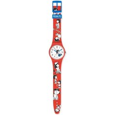 Наручные часы swatch, черный, синий