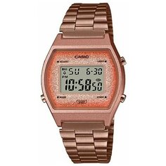 Наручные часы CASIO, золотой, коричневый