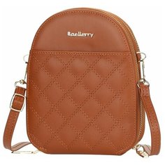 Сумка кросс-боди baellerry 123, фактура гладкая, коричневый