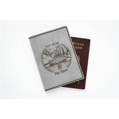 Обложка для паспорта COUP, серый