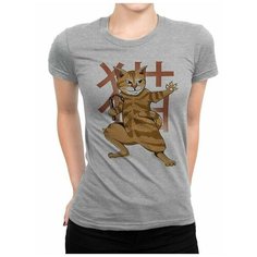 Футболка DS Apparel, размер XS, серый