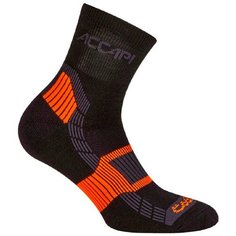 Носки Accapi, размер 37-39, черный, оранжевый