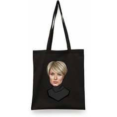 Сумка шоппер Каждому Своё, черный