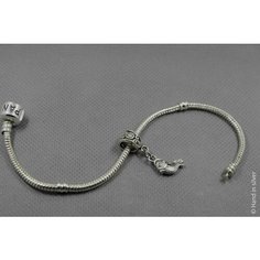 Шарм Handinsilver ( Посеребриручку ) Подвеска-шарм "Подводный мир, серебристый